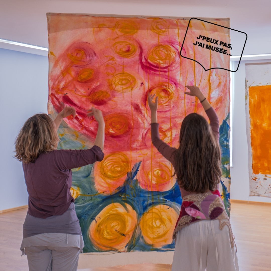 Je peux pas, j'ai musée, Mov'art Vivian Suter, Sans titre, sans date. Musée d'art du Valais, Sion. BA 3805